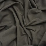 Brushed Cotton and Linen Woven - Slate - British Imported