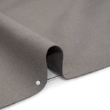 Double Wide Brushed Cotton and Linen Woven - Smoke - British Imported