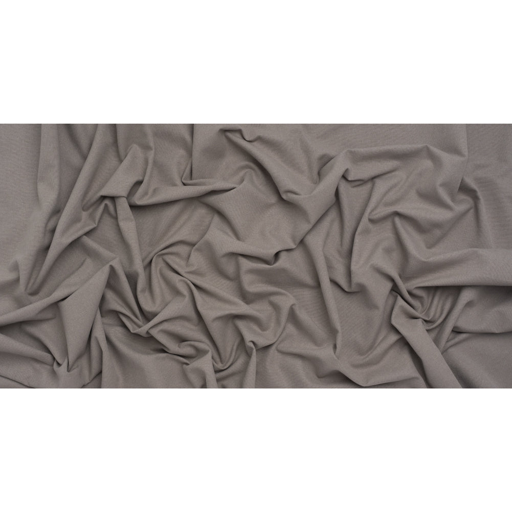 Double Wide Brushed Cotton and Linen Woven - Smoke - British Imported