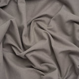 Double Wide Brushed Cotton and Linen Woven - Smoke - British Imported