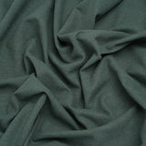 Brushed Cotton and Linen Woven - Teal - British Imported
