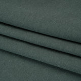 Double Wide Brushed Cotton and Linen Woven - Teal - British Imported
