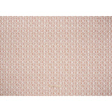Brushed Cotton and Linen Canvas Print - Plaster Sketched Lattice with Dots - British Imported
