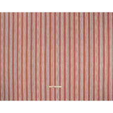 Brushed Cotton and Linen Canvas Print - Berry Painted Stripes - British Imported