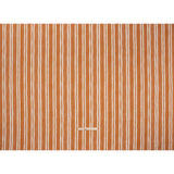 Brushed Cotton and Linen Canvas Print - Marmalade Painted Stripes - British Imported