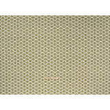 Brushed Cotton and Linen Canvas Print - Pistachio Blocky Diamonds - British Imported