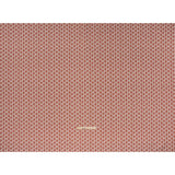 Brushed Cotton and Linen Canvas Print - Berry Small Geometric Diamonds - British Imported