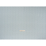 Brushed Cotton and Linen Canvas Print - Marine Small Geometric Diamonds - British Imported
