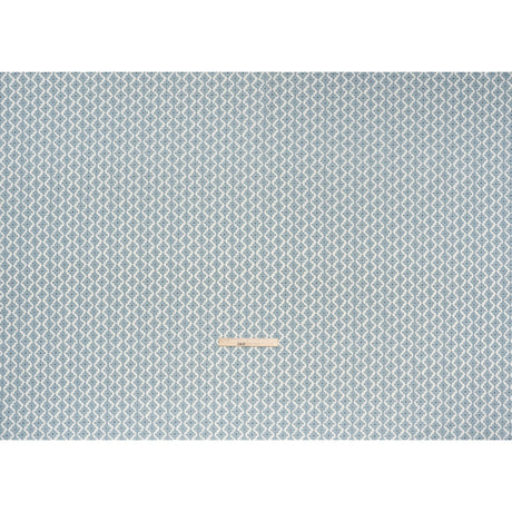 Brushed Cotton and Linen Canvas Print - Marine Small Geometric Diamonds - British Imported