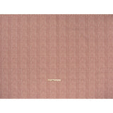 Brushed Cotton and Linen Canvas Print - Berry Painted Herringbone - British Imported