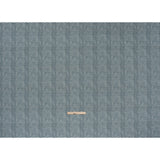 Brushed Cotton and Linen Canvas Print - Denim Painted Herringbone - British Imported