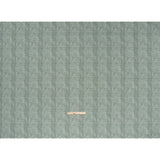 Brushed Cotton and Linen Canvas Print - Kingfisher Painted Herringbone - British Imported