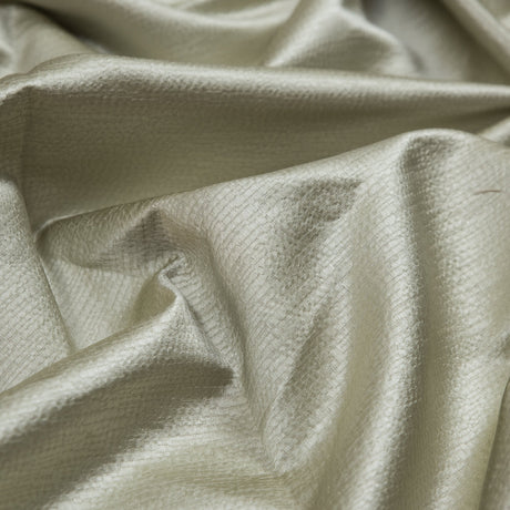 Luminous Textural Polyester Woven - Pistachio - British Imported
