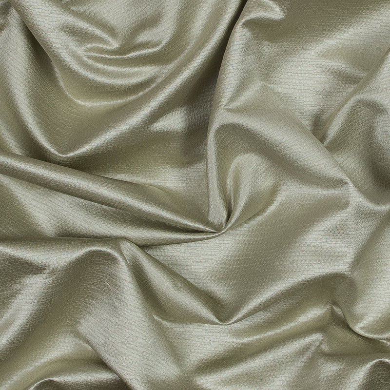 Luminous Textural Polyester Woven - Pistachio - British Imported