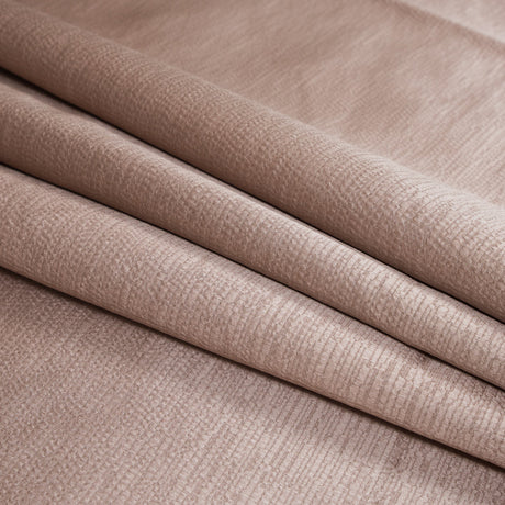 Luminous Textural Polyester Woven - Rose - British Imported