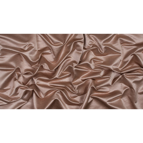 Luminous Textural Polyester Woven - Rose - British Imported
