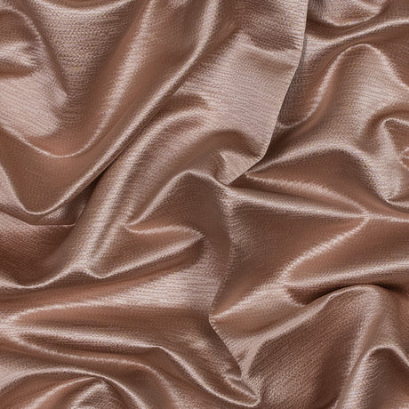 Luminous Textural Polyester Woven - Rose - British Imported