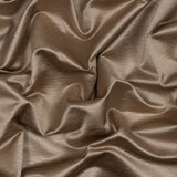 Luminous Textural Polyester Woven - Cashew - British Imported
