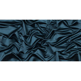 Luminous Textural Polyester Woven - Teal - British Imported