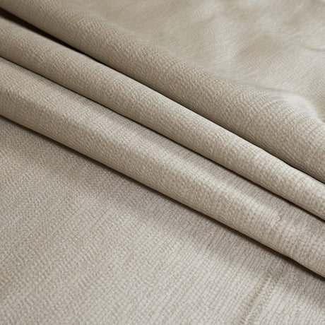 Luminous Textural Polyester Woven - Champagne - British Imported