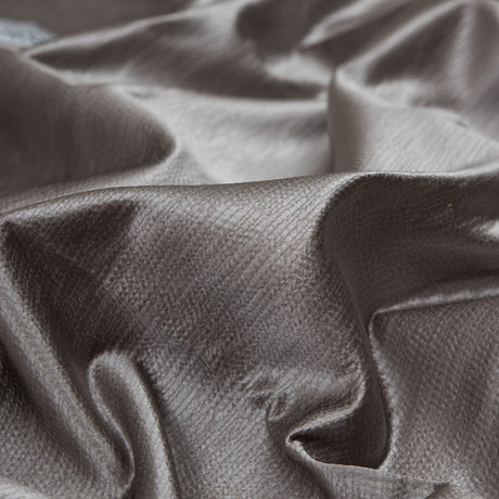 Luminous Textural Polyester Woven - Fog - British Imported