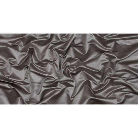 Luminous Textural Polyester Woven - Fog - British Imported