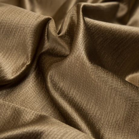 Luminous Textural Polyester Woven - Gold - British Imported