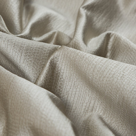 Luminous Textural Polyester Woven - Linen - British Imported