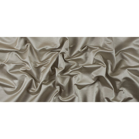 Luminous Textural Polyester Woven - Linen - British Imported