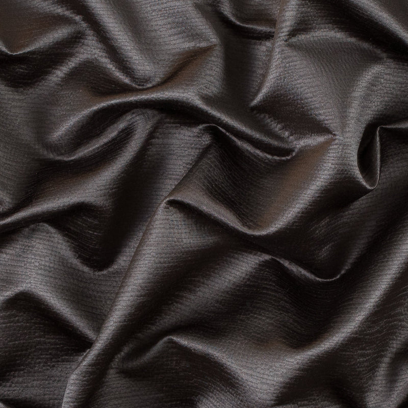 Luminous Textural Polyester Woven - Gray - British Imported