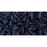 Luminous Textural Polyester Woven - Indigo - British Imported