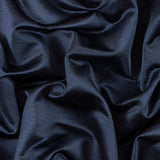Luminous Textural Polyester Woven - Indigo - British Imported