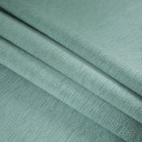 Luminous Textural Polyester Woven - Aqua - British Imported