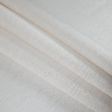 Luminous Textural Polyester Woven - Pearl - British Imported