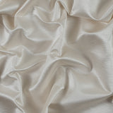 Luminous Textural Polyester Woven - Pearl - British Imported