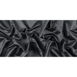 Luminous Textural Polyester Woven - Steel - British Imported