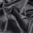 Luminous Textural Polyester Woven - Steel - British Imported