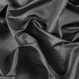 Luminous Textural Polyester Woven - Steel - British Imported