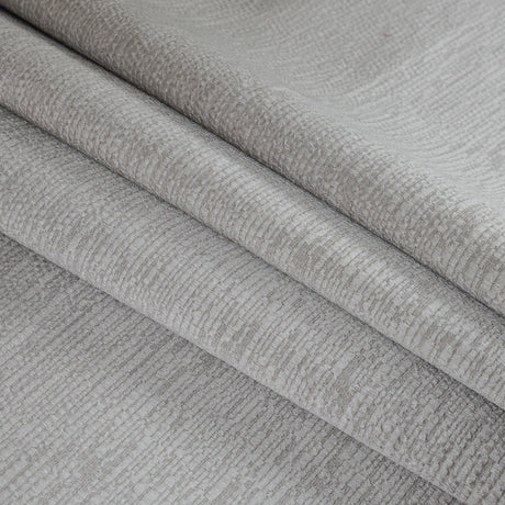 Luminous Textural Polyester Woven - Dove - British Imported