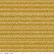 Quilting Cotton A Pear-fect Christmas Calling Words Gold Riley Blake