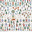 Quilting Cotton A Pear-fect Christmas Twelfth Day White Riley Blake