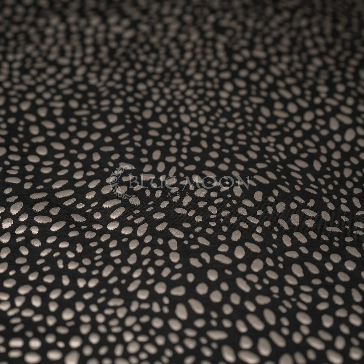 Foiled Spandex Abstract Animal Melange