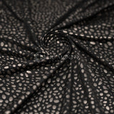 Foiled Spandex Abstract Animal Melange