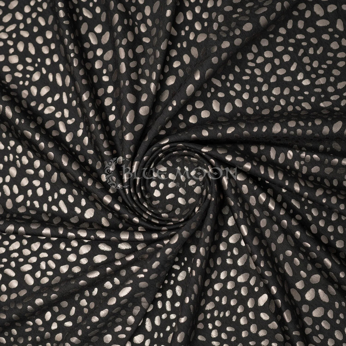 Foiled Spandex Abstract Animal Melange