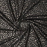 Foiled Spandex Abstract Animal Melange