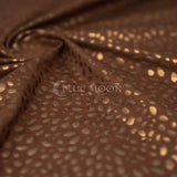 Foiled Spandex Abstract Animal Melange