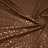 Foiled Spandex Abstract Animal Melange