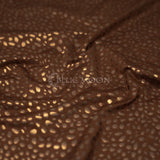 Foiled Spandex Abstract Animal Melange