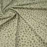 Abstract Animal Foiled EcoDelish Double Peached Melange Fabric - Abstract Animal Foiled, 57" Width, 260 GSM (1 Yard)
