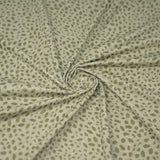 Foiled Spandex Abstract Animal Melange
